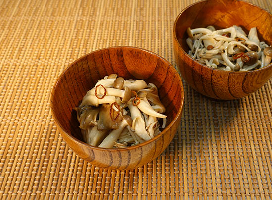 レンジで簡単☆きのこの和風マリネ