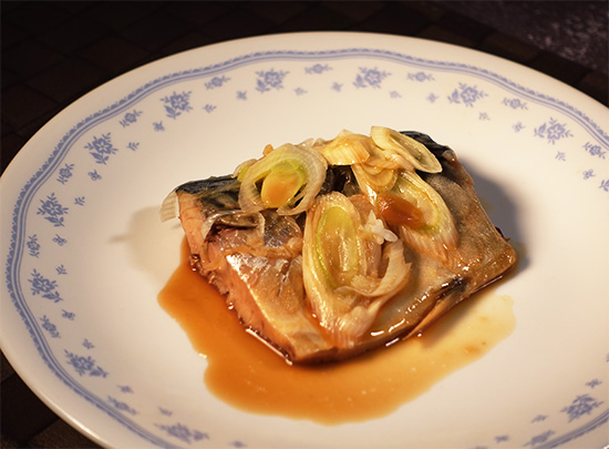 レンチン＆時短✨塩さばのねぎ蒸し