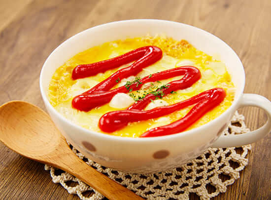 マグカップオムライス