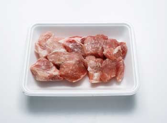 角切り肉の解凍 