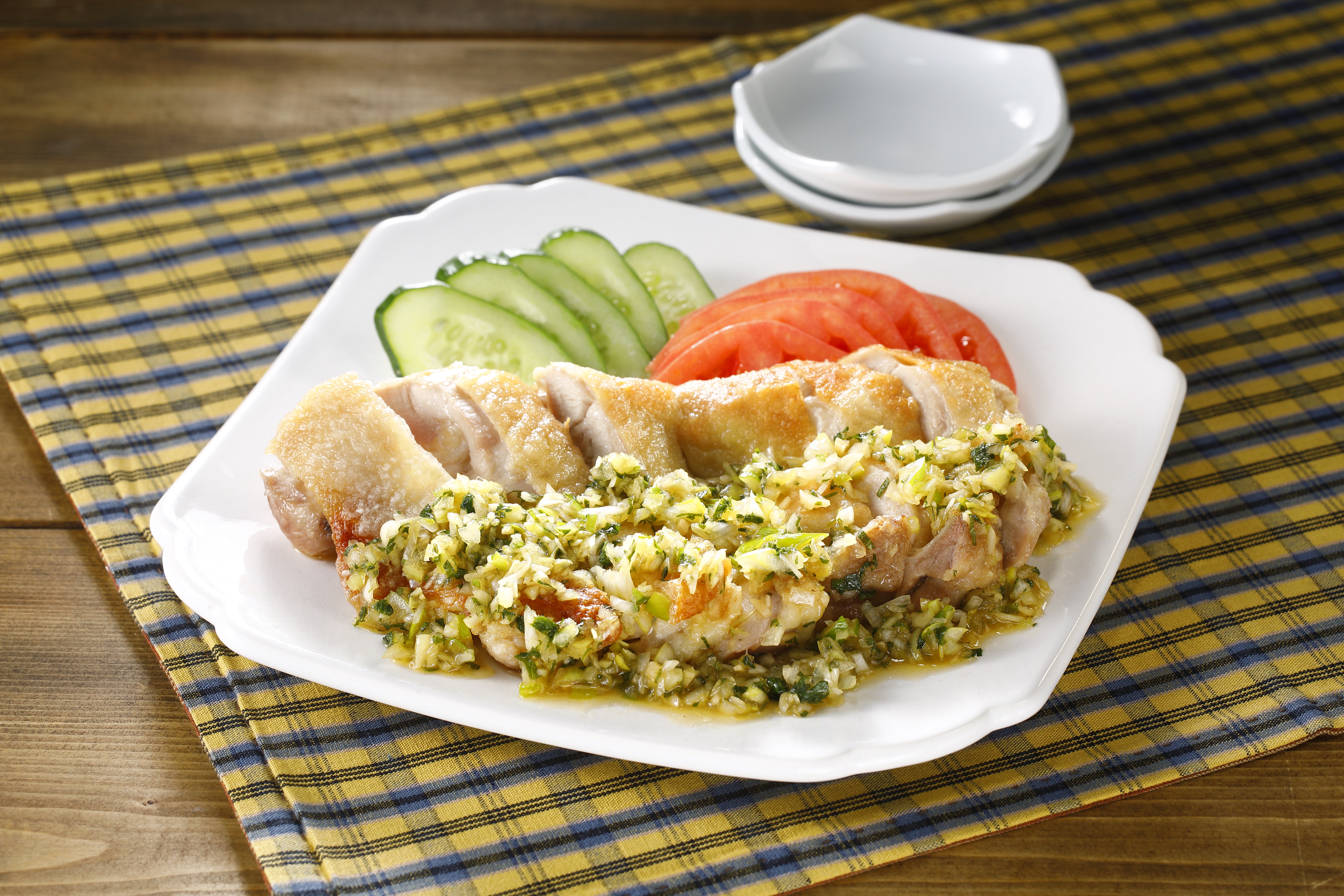 香味だれチキンステーキ(熱風旨み焼き)