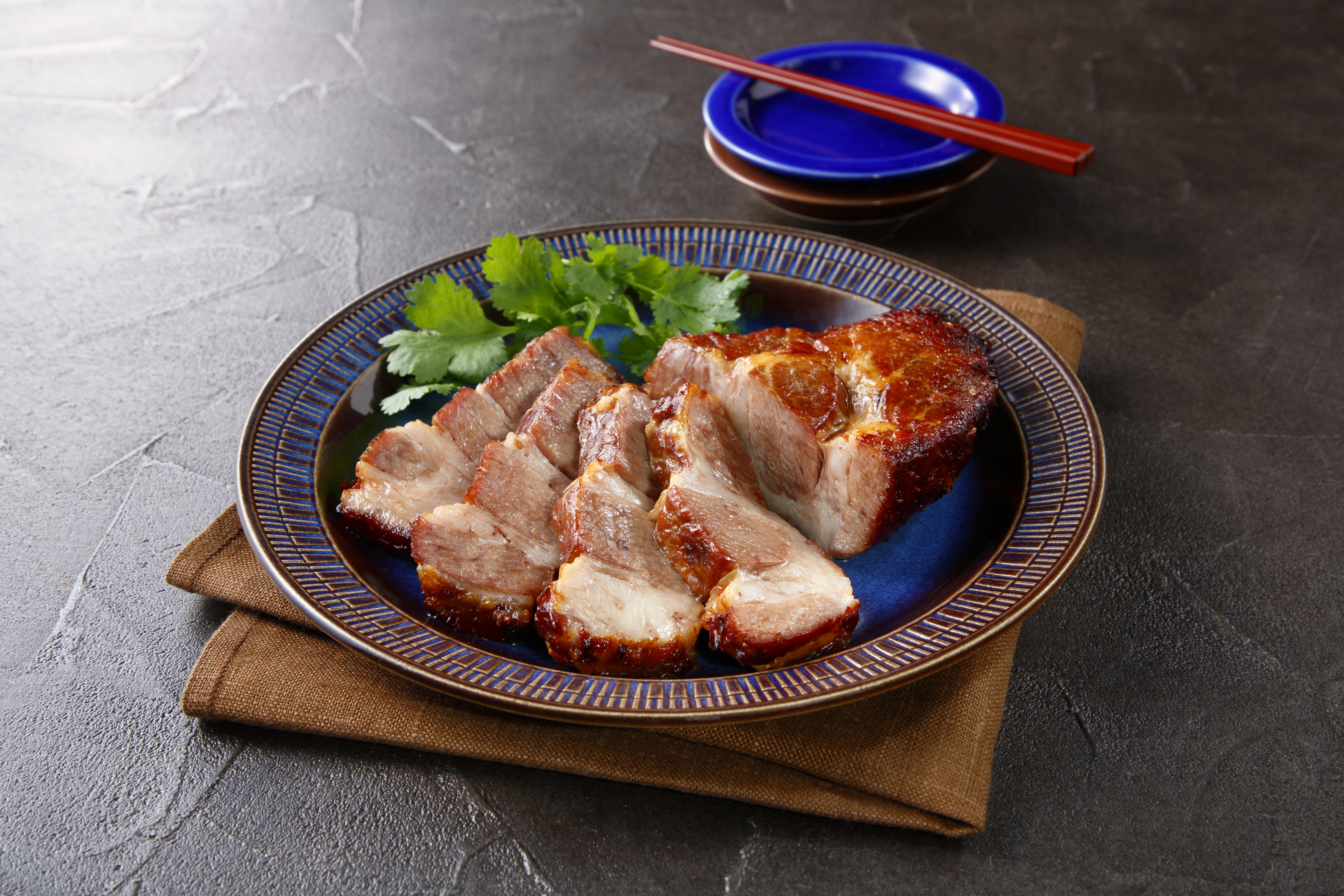 豚のピリ辛照り焼き(熱風旨み焼き)