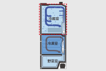 HWタイプ R-HW49S ： 冷蔵庫 ： 日立の家電品