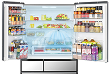 WXCタイプ R-WXC74X ： 冷蔵庫 ： 日立の家電品