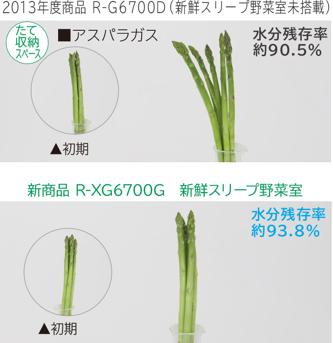 特長：新鮮スリープ野菜室： 冷蔵庫 ： 日立の家電品