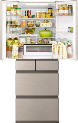 Hタイプ R-H48N ： 冷蔵庫 ： 日立の家電品