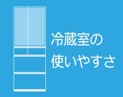 冷蔵室の使いやすさ