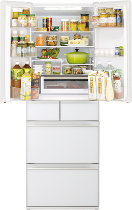 HWタイプ R-HW52N ： 冷蔵庫 ： 日立の家電品