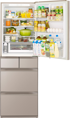 HWSタイプ R-HWS47N ： 冷蔵庫 ： 日立の家電品