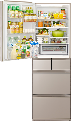 HWSタイプ R-HWS47R ： 冷蔵庫 ： 日立の家電品