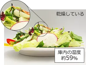 乾燥している