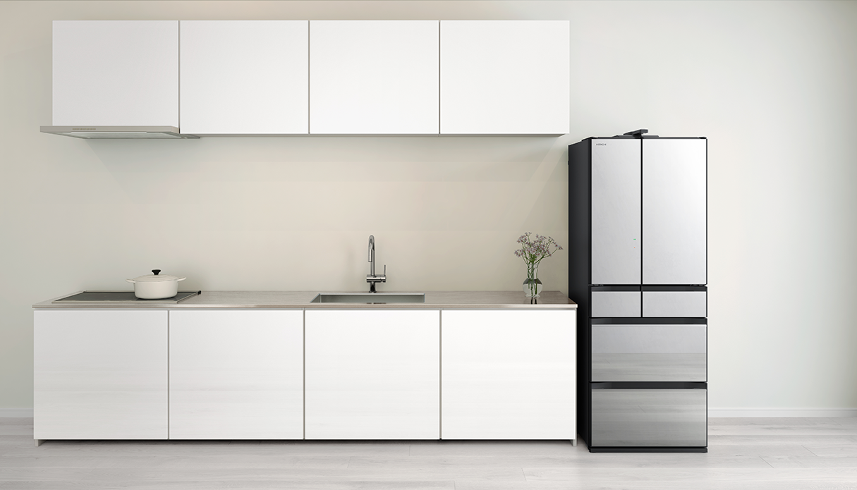 特長：インテリアに調和するデザイン ： 冷蔵庫 ： 日立の家電品