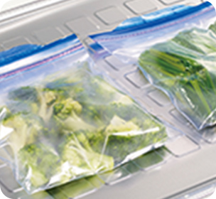 下ゆでした野菜