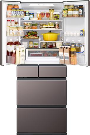 KWCタイプ R-KWC57S ： 冷蔵庫 ： 日立の家電品