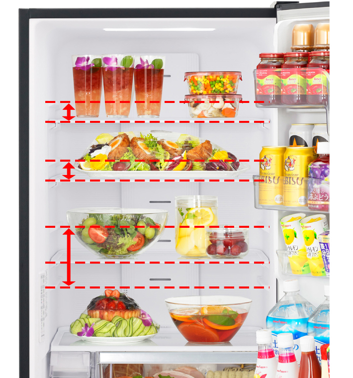 日立 冷凍冷蔵庫 - 冷蔵庫