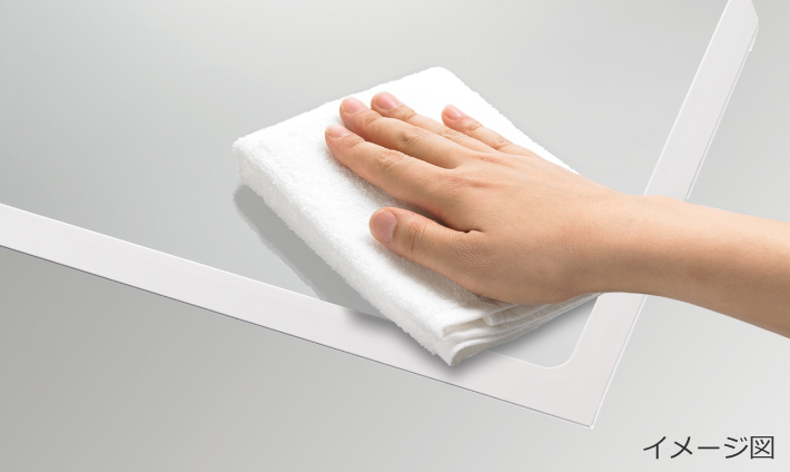 強化処理ガラス棚