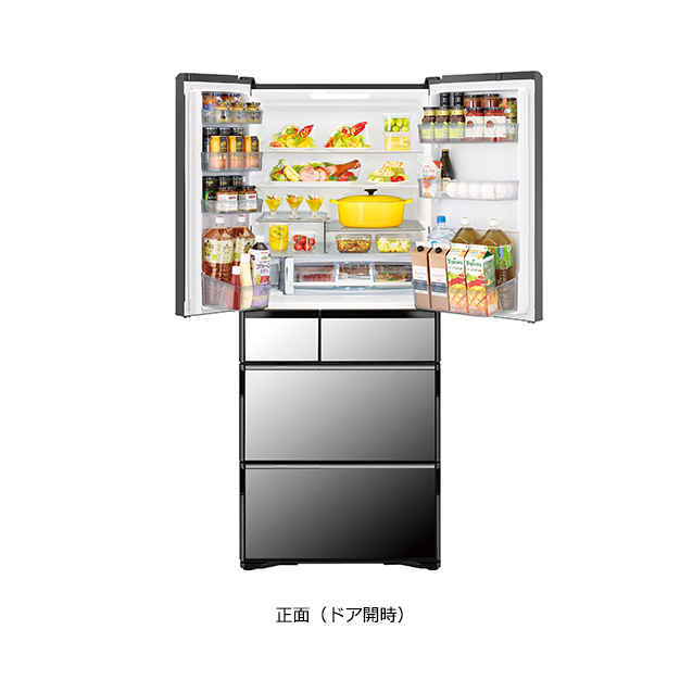 仕様：WXタイプ R-WX62K ： 冷蔵庫 ： 日立の家電品