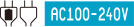 AC100-240V