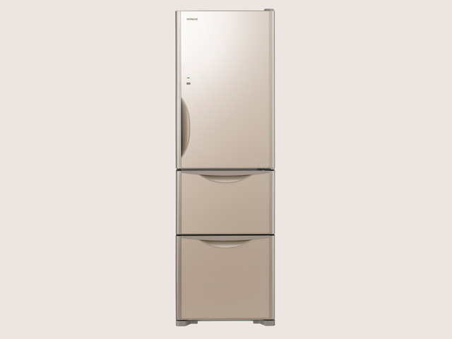 日立 冷凍冷蔵庫：3ドア 定格内容積315L（R-K320EV）