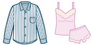 おしゃれ着コースについて知りたい ブラウス、ランジェリー類