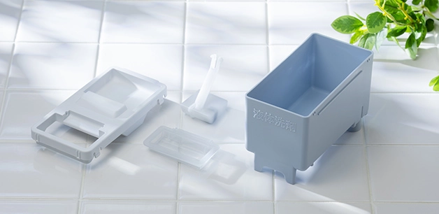 タンクは分解できるから、お手入れもしやすい。