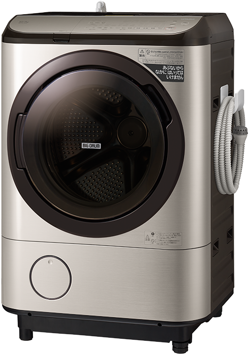洗濯乾燥機 ビッグドラム BD-NX120G ： 洗濯機・衣類乾燥機 ： 日立の ...