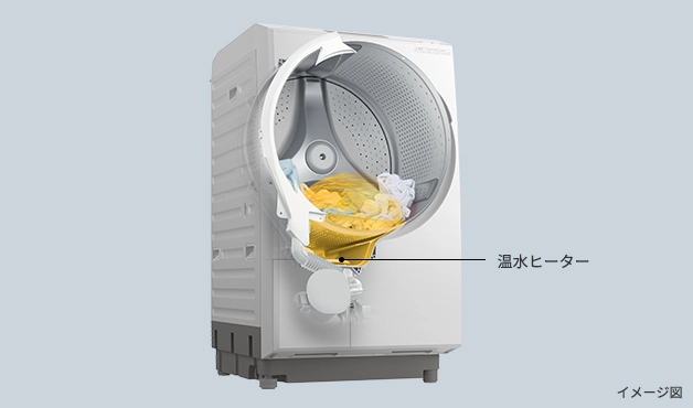 温水ミスト イメージ図