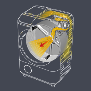 洗濯乾燥機 ビッグドラム BD-SV110F ： 洗濯機・衣類乾燥機 ： 日立の 