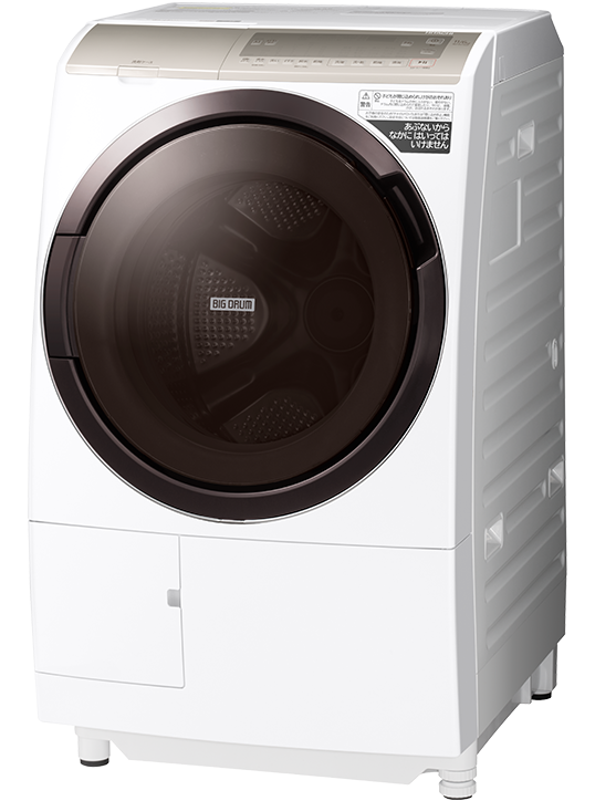 洗濯乾燥機 ビッグドラム BD-SV110G ： 洗濯機・衣類乾燥機 ： 日立の家電品