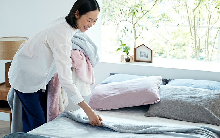 「毛布」コース