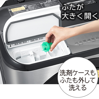 特長：使いやすい ： 洗濯乾燥機 BD-NX120C ： 洗濯機・衣類乾燥機