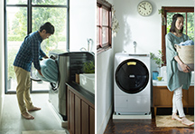 洗濯乾燥機 BD-SV110C ： 洗濯機・衣類乾燥機 ： 日立の家電品