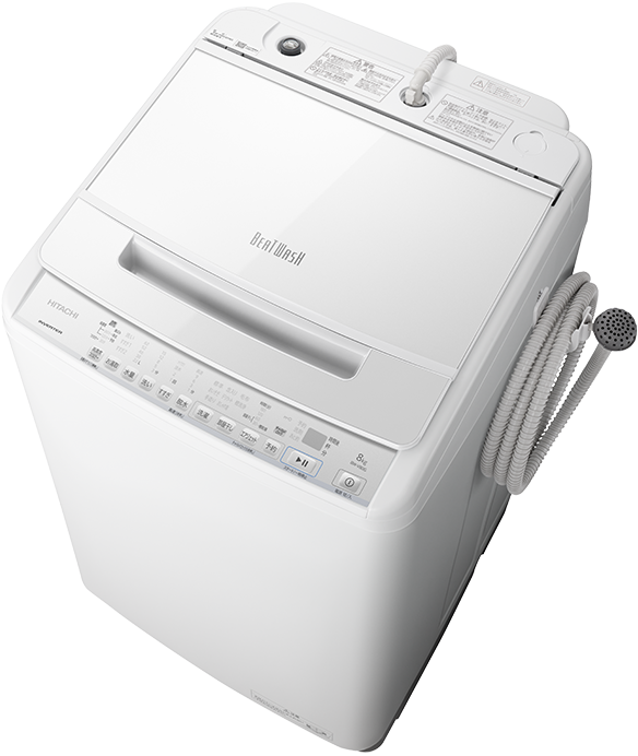 全自動洗濯機 ビートウォッシュ BW-V80G ： 洗濯機・衣類乾燥機 