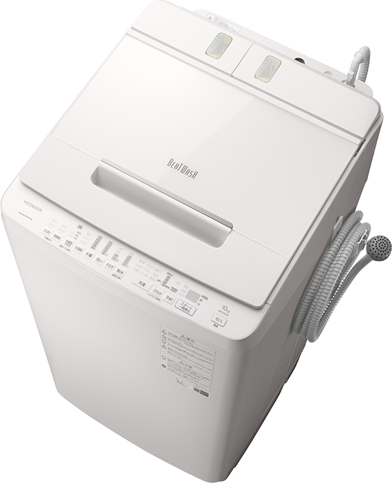 全自動洗濯機 ビートウォッシュ BW-X100F ： 洗濯機・衣類乾燥機 ： 日立の家電品