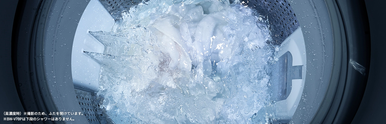 （低水位時）※撮影のため、ふたを開けています。