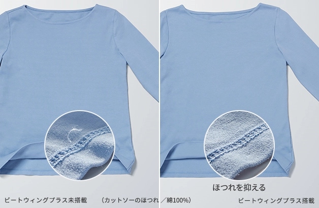 ほつれを抑える