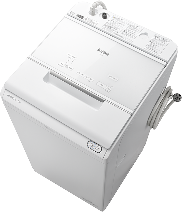 全自動洗濯機 ビートウォッシュ BW-X120G ： 洗濯機・衣類乾燥機 ： 日立の家電品