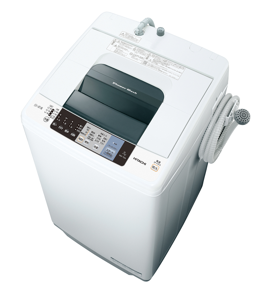 全自動洗濯機 NW-80A・NW-70A ： 洗濯機・衣類乾燥機 ： 日立の家電品