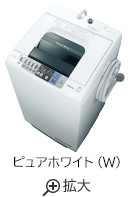 洗濯容量K▼日立 洗濯機 8.0kg NW-80B (27184)
