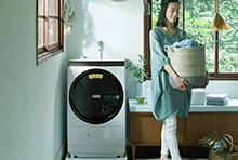 生活家電 洗濯機 特長：風アイロン ： 洗濯乾燥機 ビッグドラム BD-SX110F ： 洗濯機 